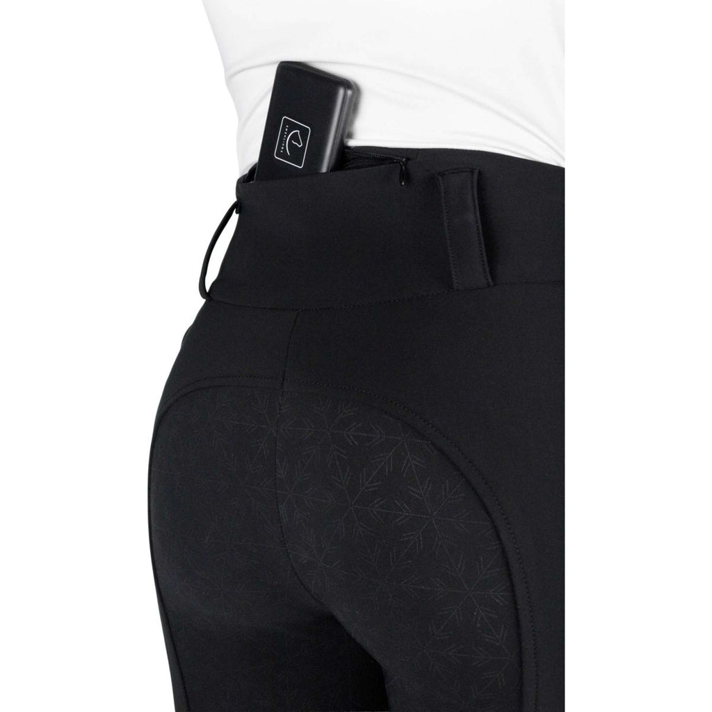 EQUITHÈME Reithose Sierra Heated Full Grip Schwarz