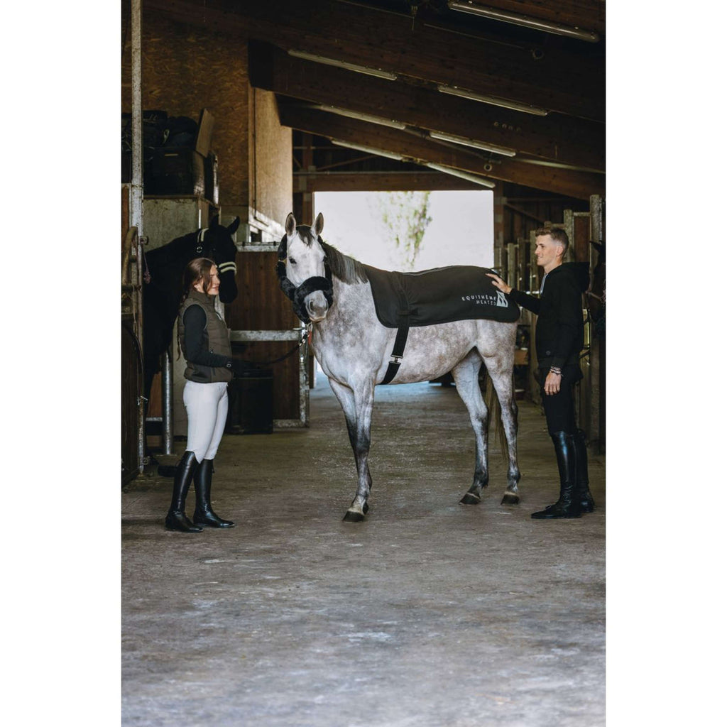 EQUITHÈME Ausreitdecke Warmer Schwarz