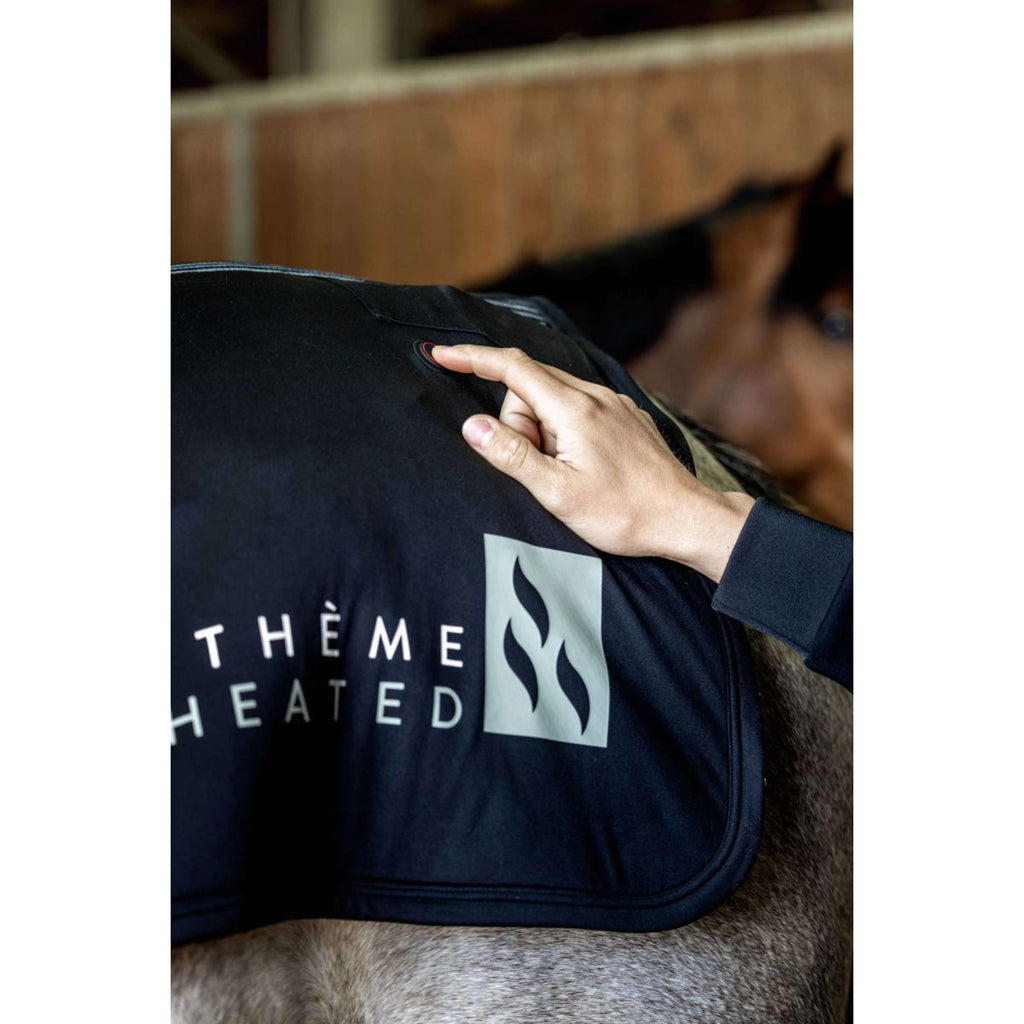 EQUITHÈME Ausreitdecke Warmer Schwarz
