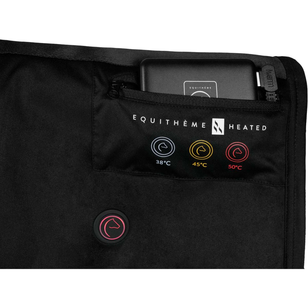 EQUITHÈME Ausreitdecke Warmer Schwarz