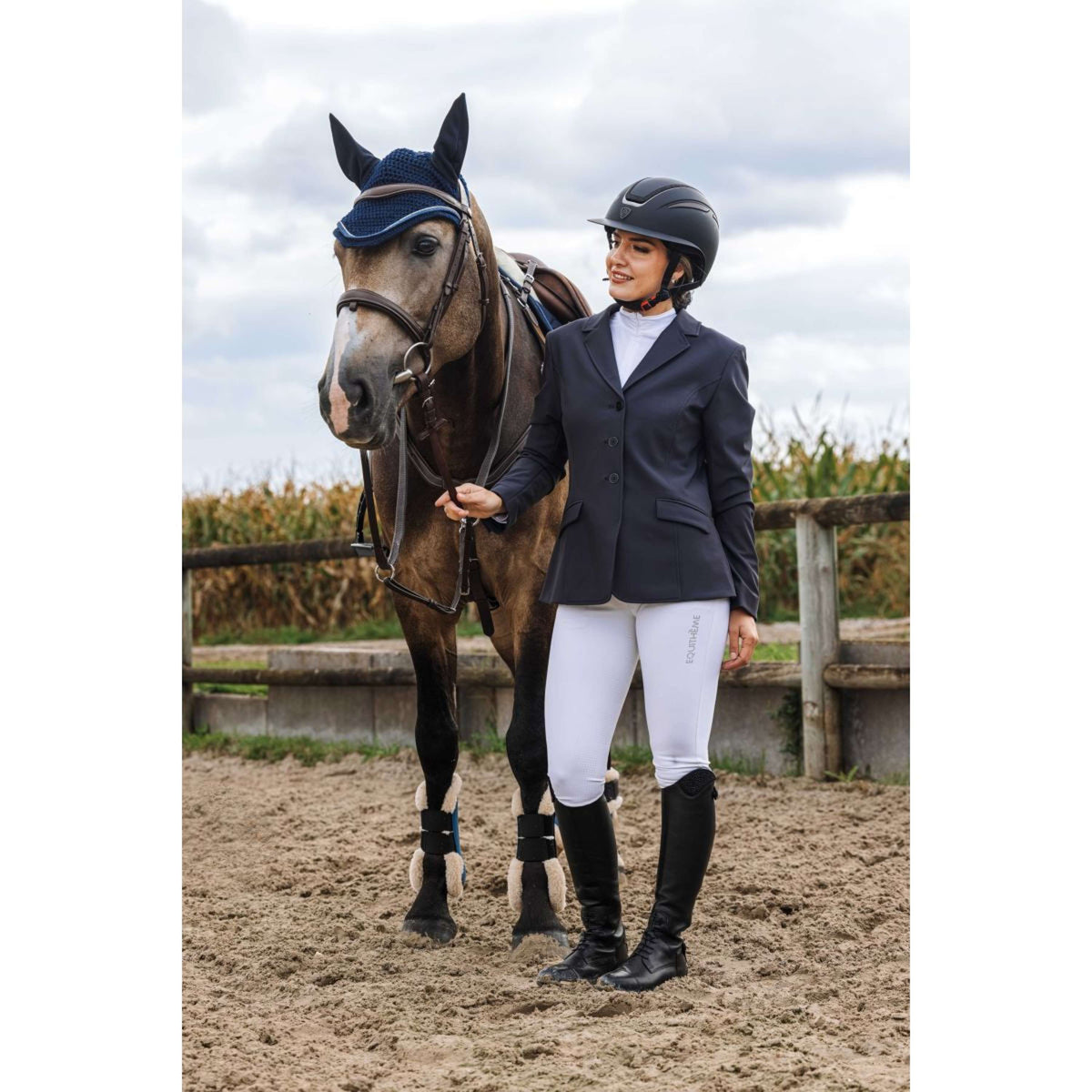 EQUITHÈME Turnierjacket Nancy Grau