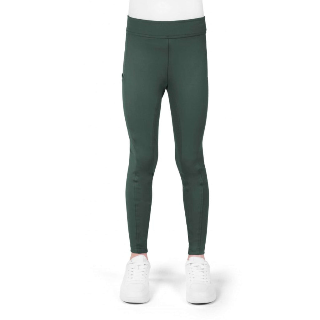 EQUITHÈME Reitleggings Birdy Kids Full Grip Khaki