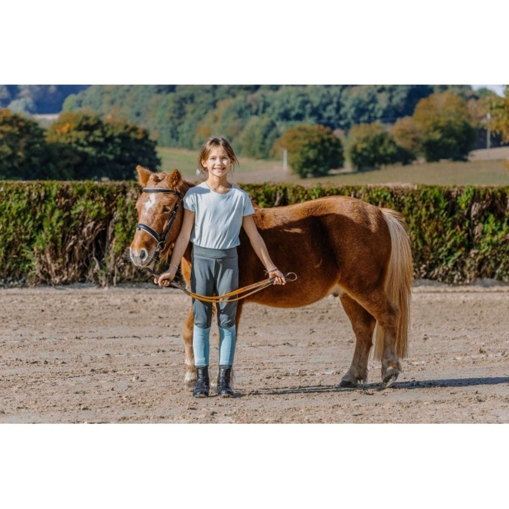 EQUITHÈME Reitleggings Birdy Kids Full Grip Khaki