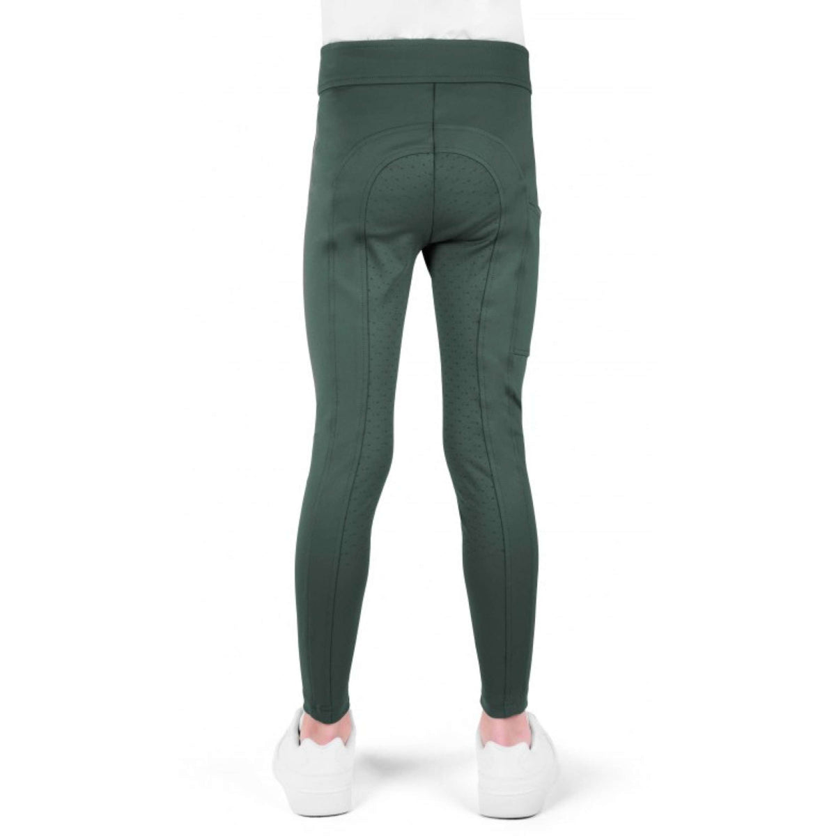 EQUITHÈME Reitleggings Birdy Kids Full Grip Khaki