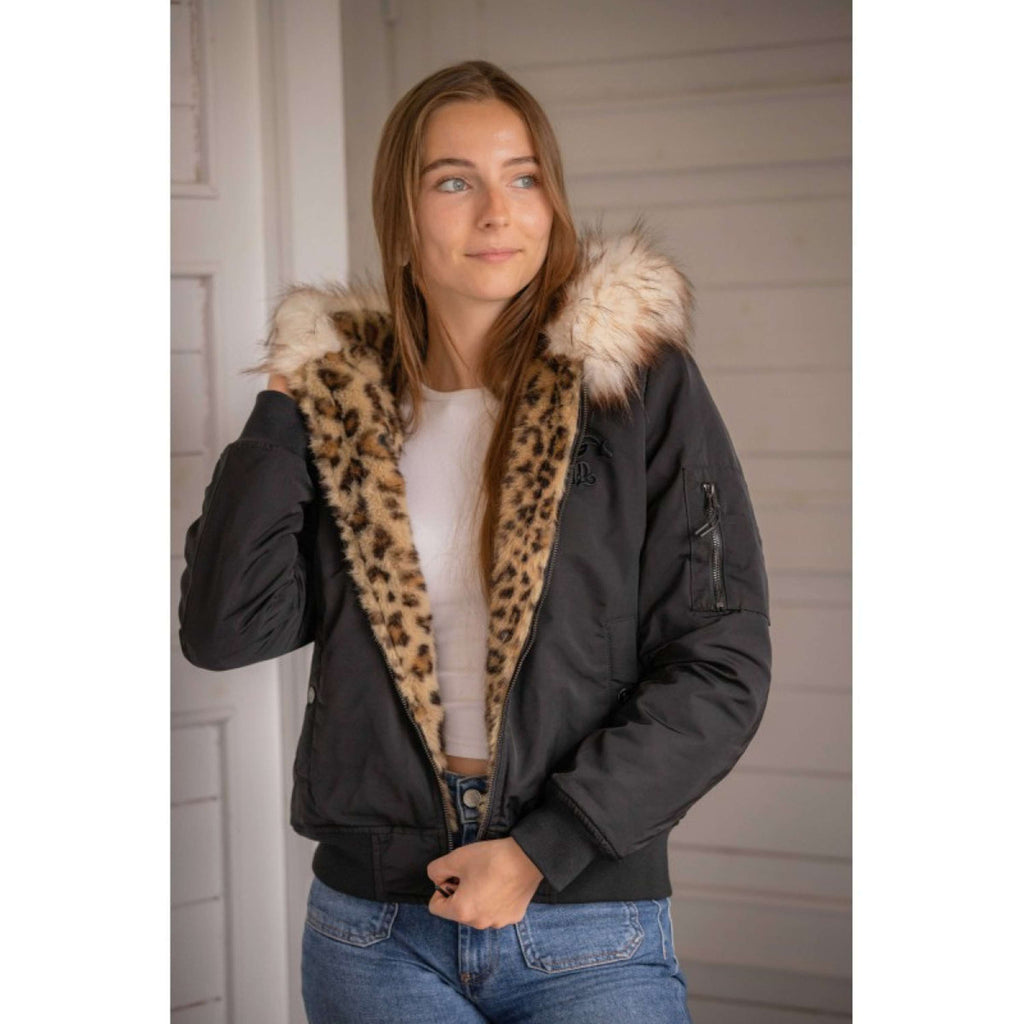Pénélope Bomberjacke LeoLyon Schwarz/Panther