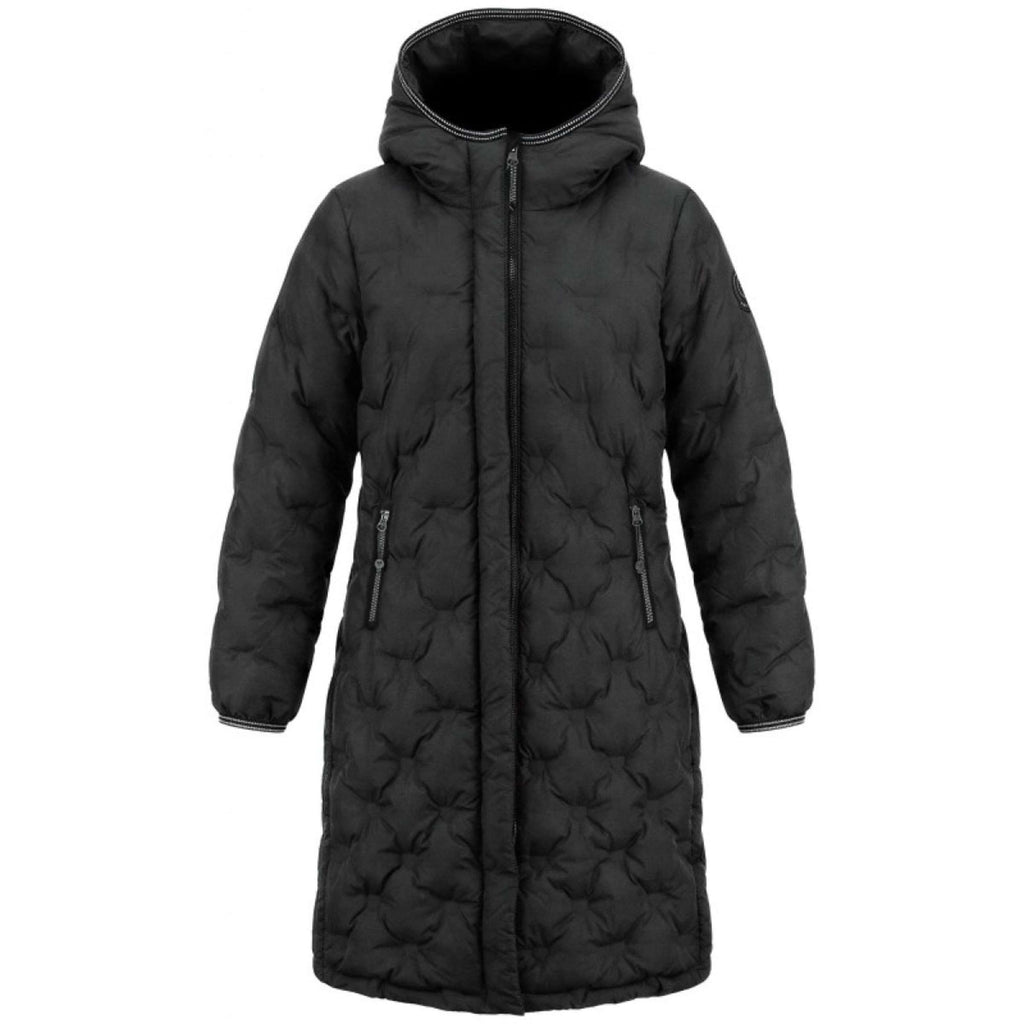 EQUITHÈME Lange Jacke Doris Schwarz