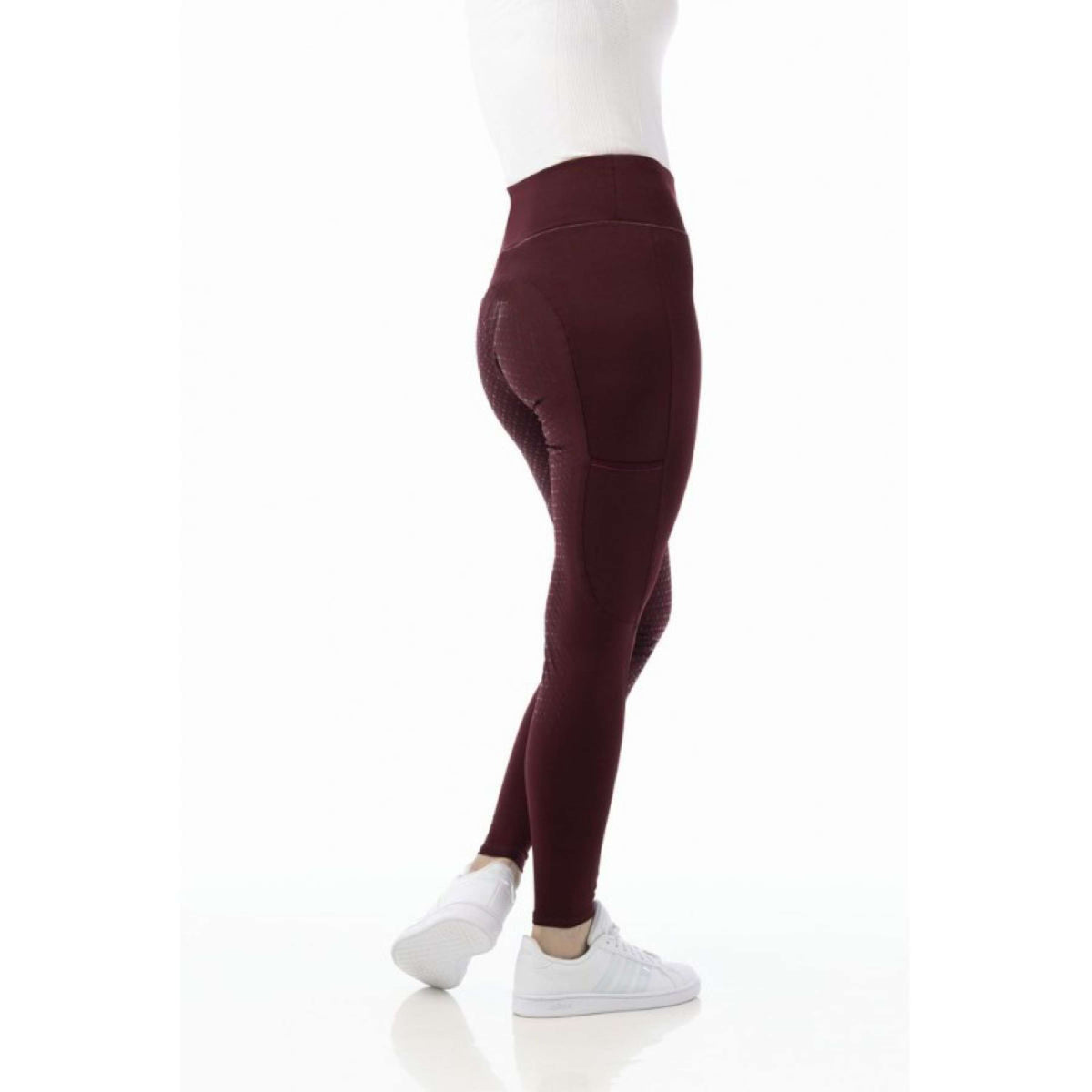 EQUITHÈME Reitleggings Lyly Kinder Rot/Rosa