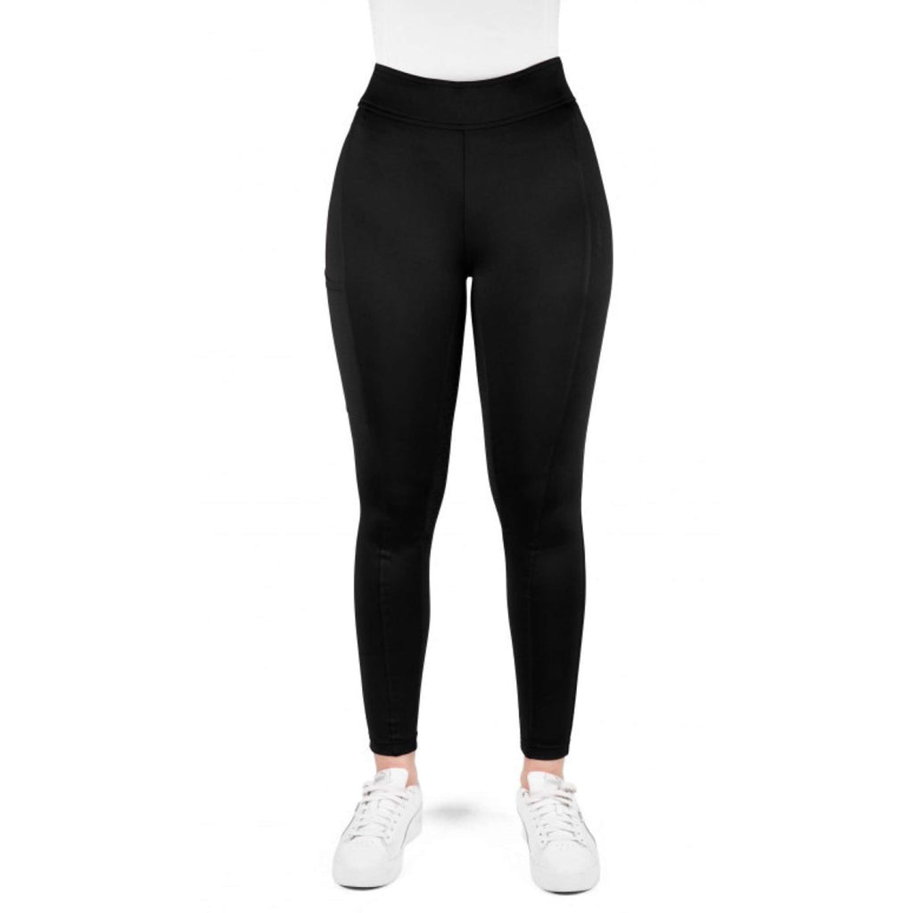 EQUITHÈME Reitleggings Birdy Full Grip Schwarz