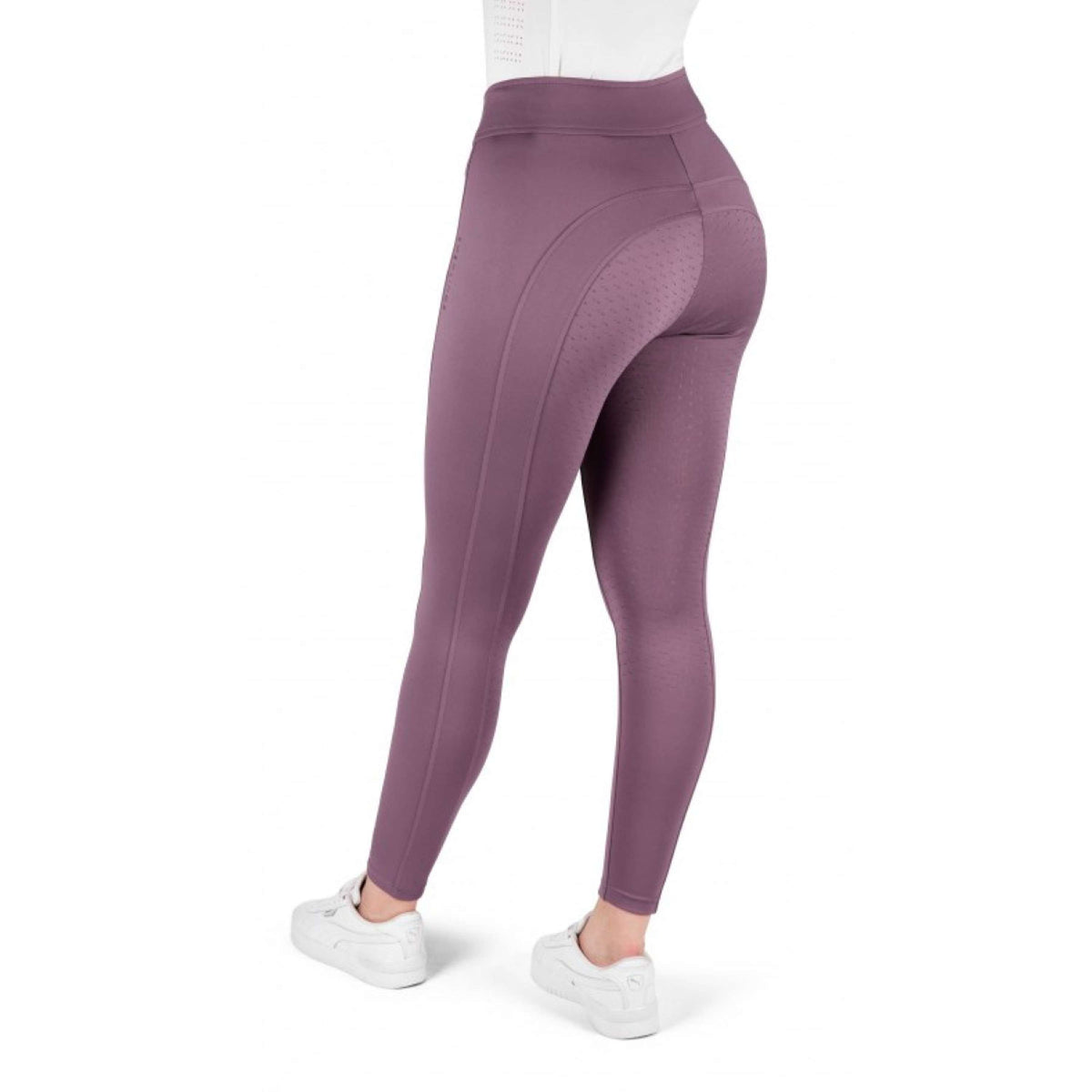 EQUITHÈME Reitleggings Birdy Full Grip Lila