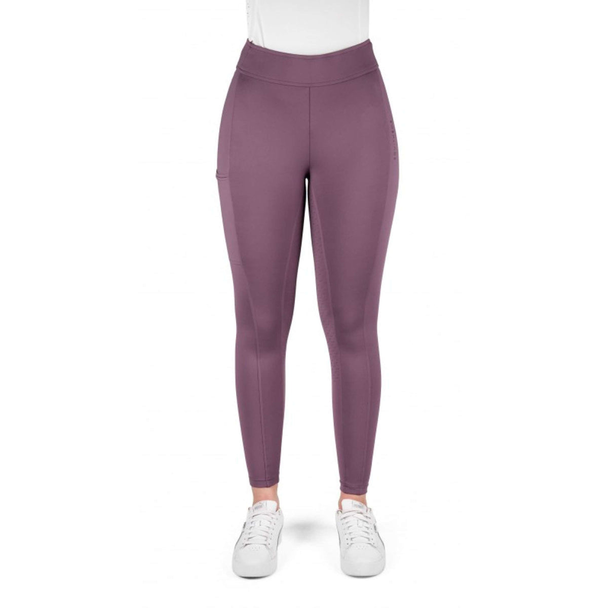 EQUITHÈME Reitleggings Birdy Full Grip Lila