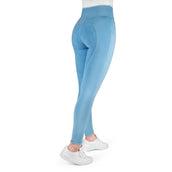 EQUITHÈME Reitleggings Fanny Full Grip Licht Blau