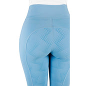 EQUITHÈME Reitleggings Fanny Full Grip Licht Blau