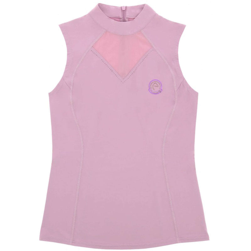 EQUITHÈME Shirt Carla Ärmellos Violett