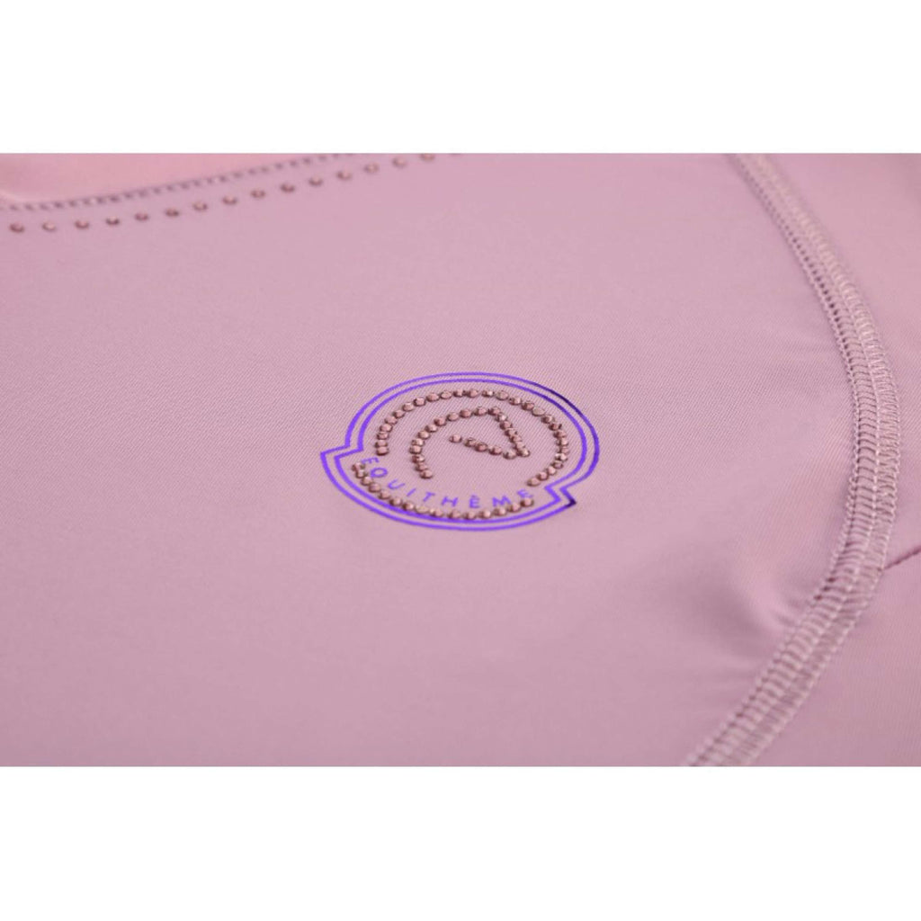 EQUITHÈME Shirt Carla Ärmellos Violett