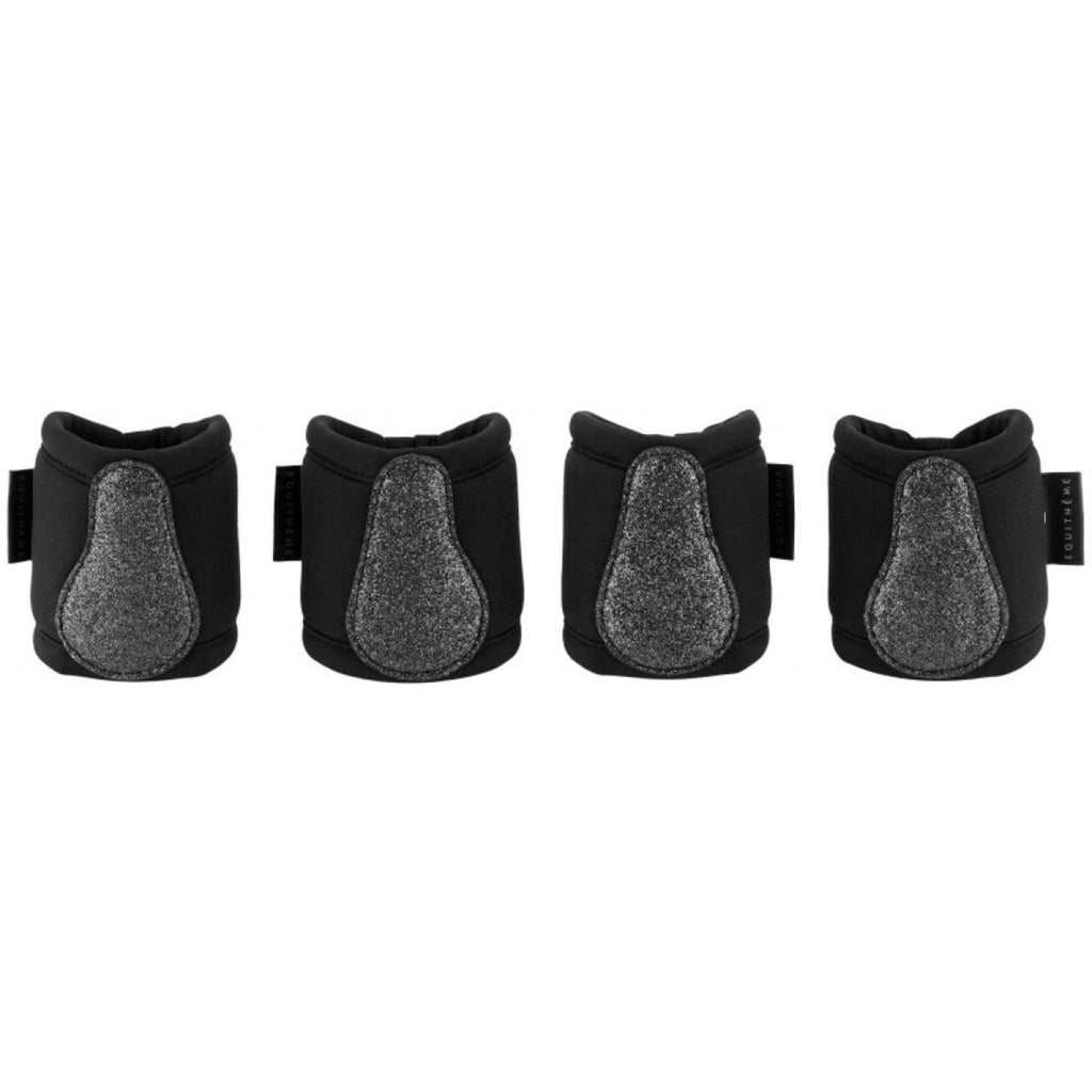 EQUITHÈME Gamaschen Pony Academy Schwarz Glitzer