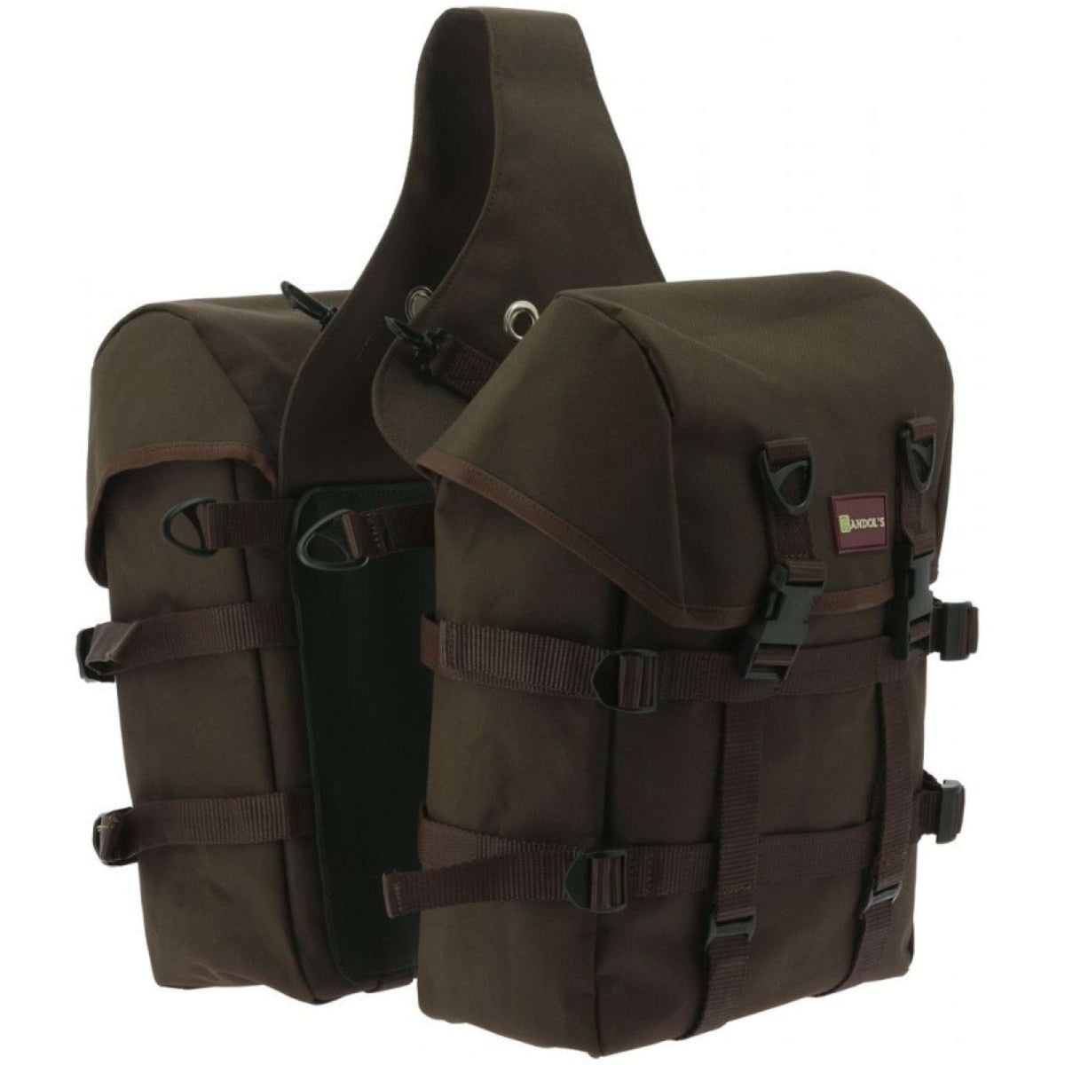 Randol's Doppelte Satteltasche Adventure Braun