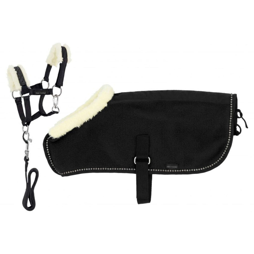 EQUITHÈME Teppichset anzeigen Mini Pony Academy Schwarz Glitzer