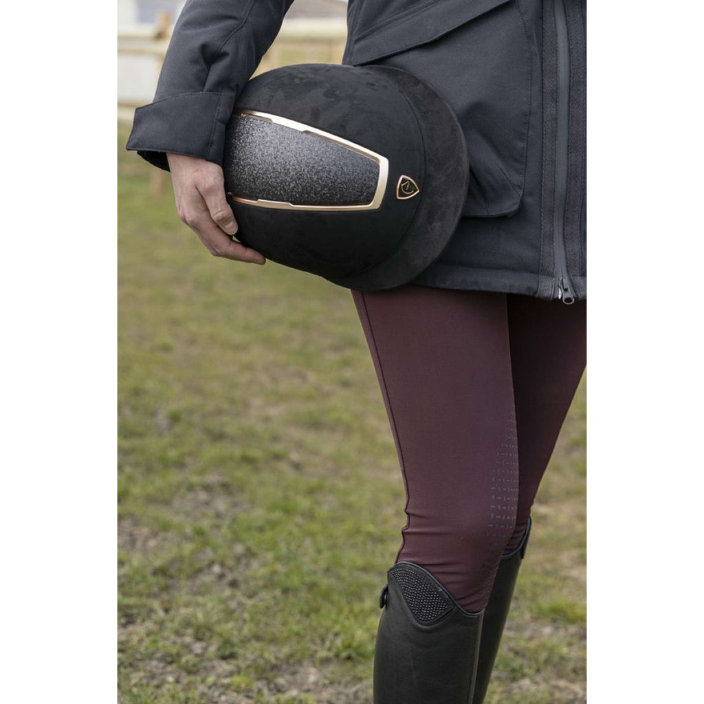 EQUITHÈME Reithelm Glint Lamé Schwarz/Roségold