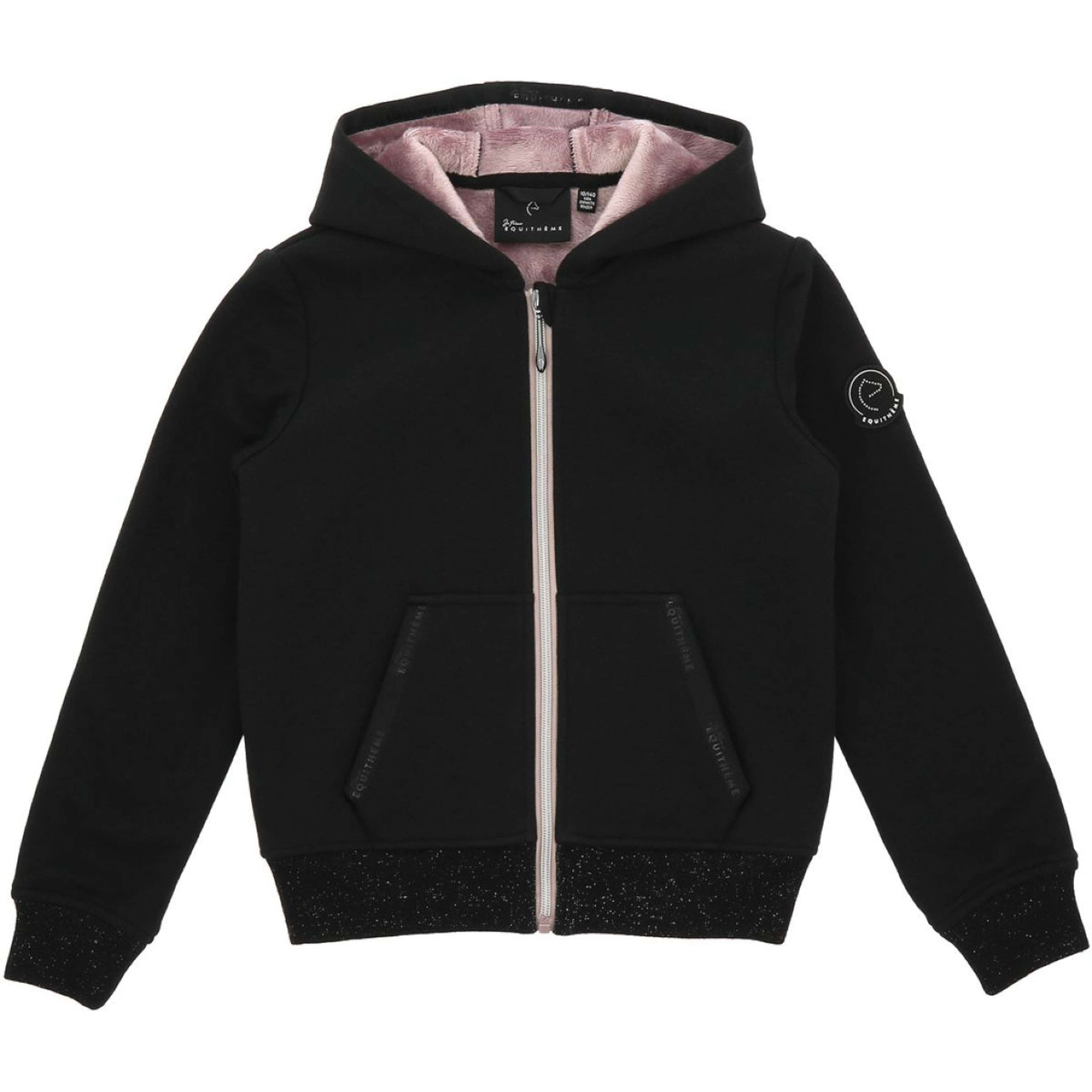 EQUITHÈME Jacke Juliette Je T'aime Schwarz