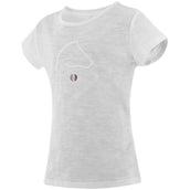 EQUITHÈME T-Shirt Claire FR Weiß