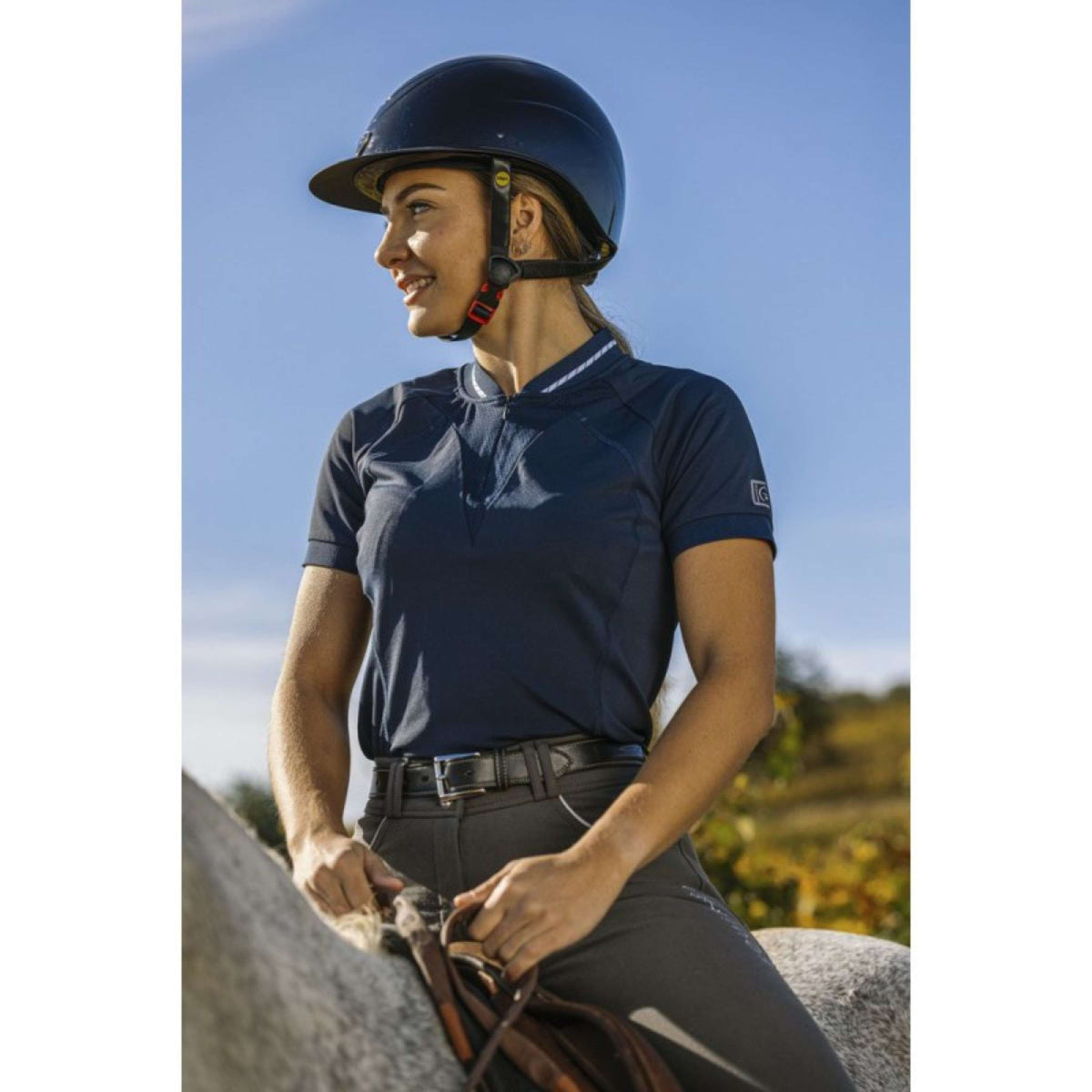 EQUITHÈME Polo Elodie Navy
