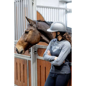 OneK Reithelm Avancé Matt Glitzersilber Grau