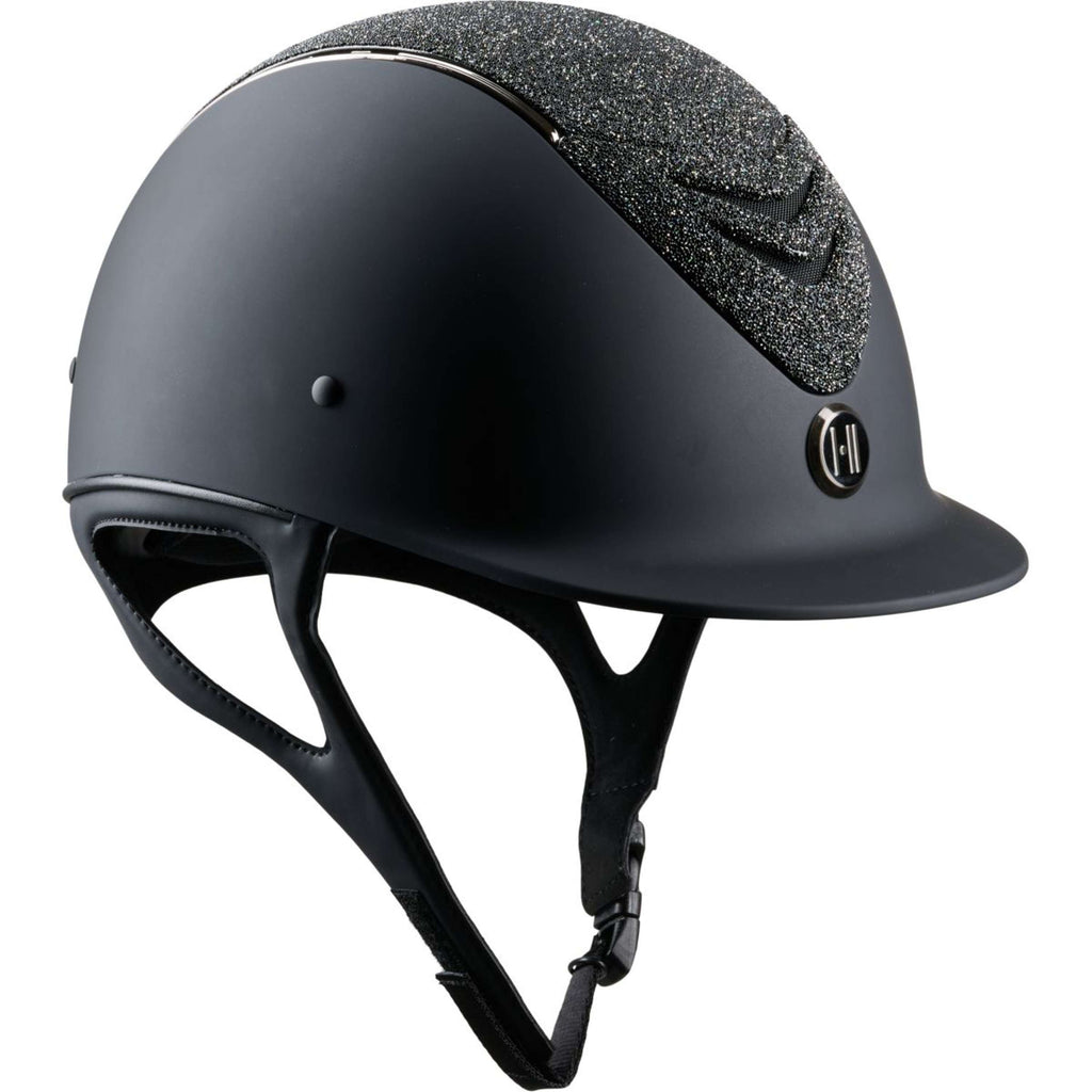 OneK Reithelm Mips Defender Mat Glitzer Schwarz