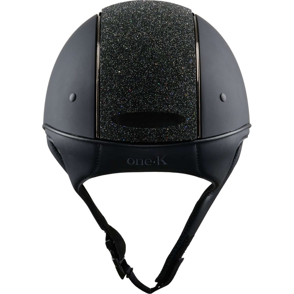 OneK Reithelm Mips Defender Mat Glitzer Schwarz