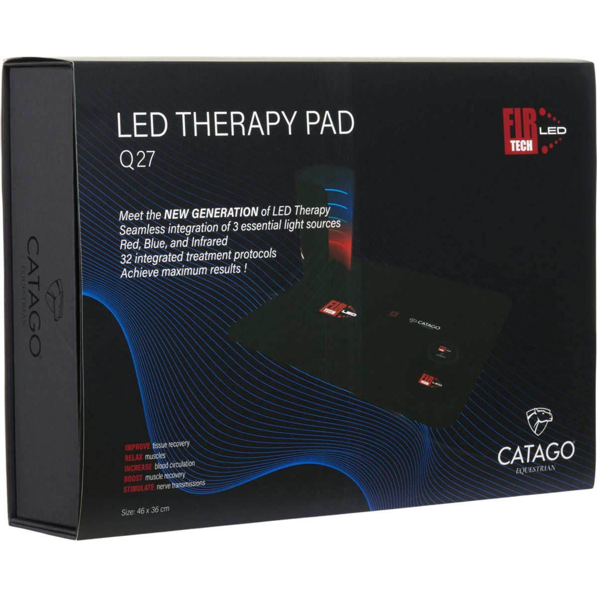 Catago LED-Therapiepad Fir-Tech Q27