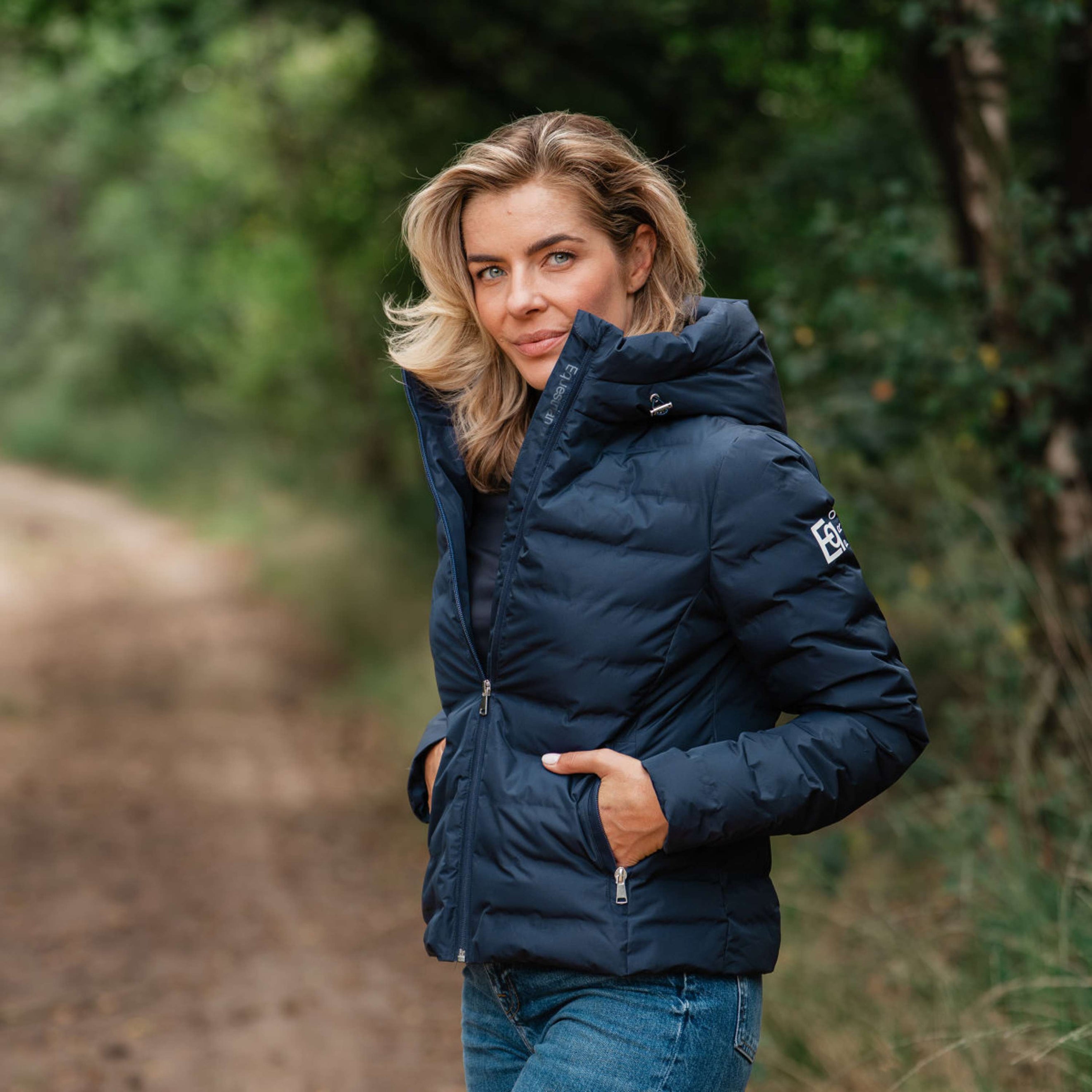 EQPRO Jacke Violet Gesteppt Navy Blue EQPRO Jacke Violet Gesteppt Navy Blue