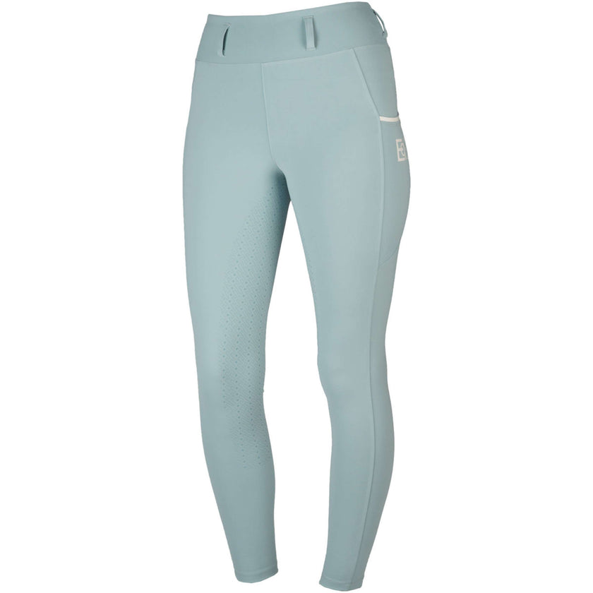 EQPRO Reitleggings Sofia Full Grip Blue Reef