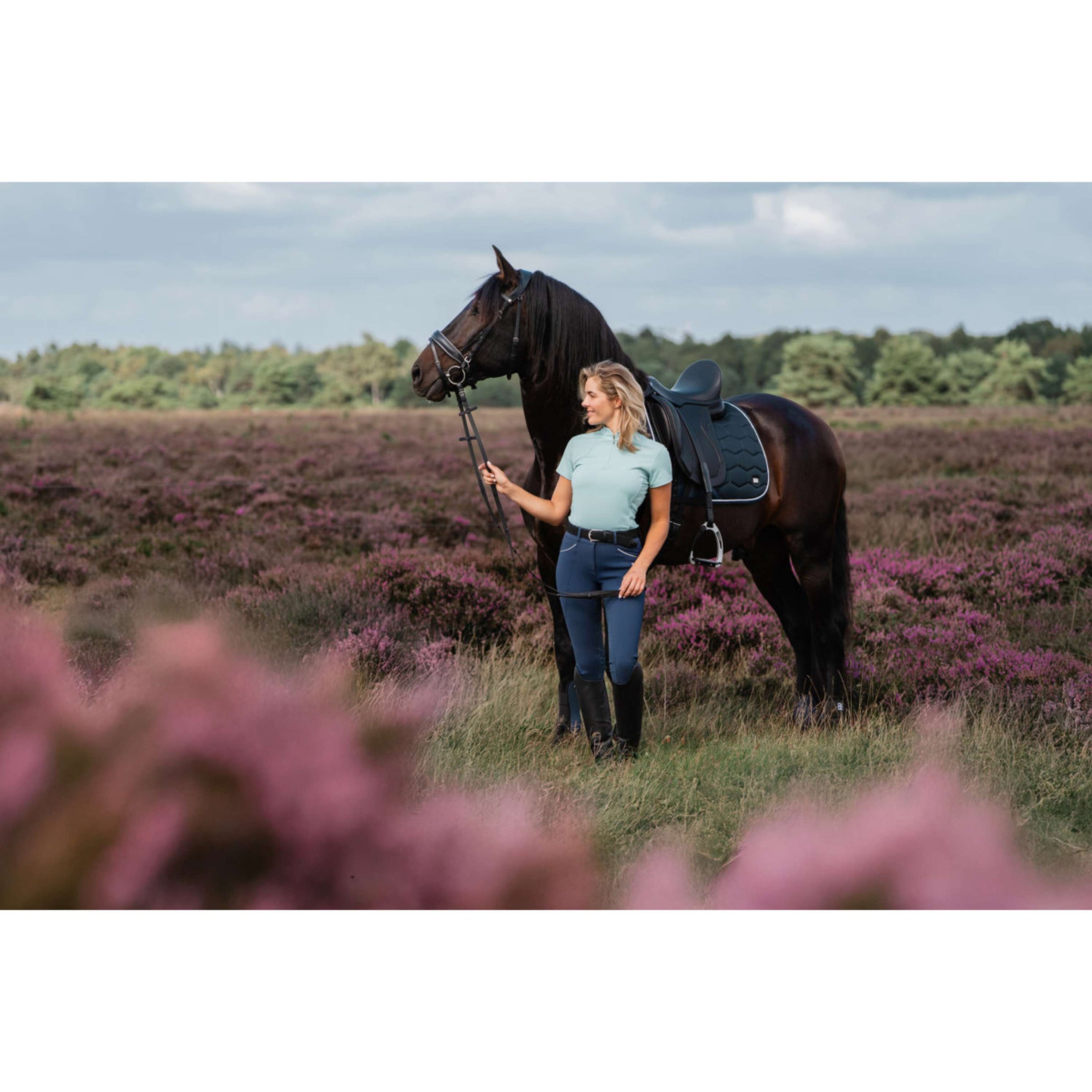 EQPRO Trainingsshirt Madeline Blue Reef