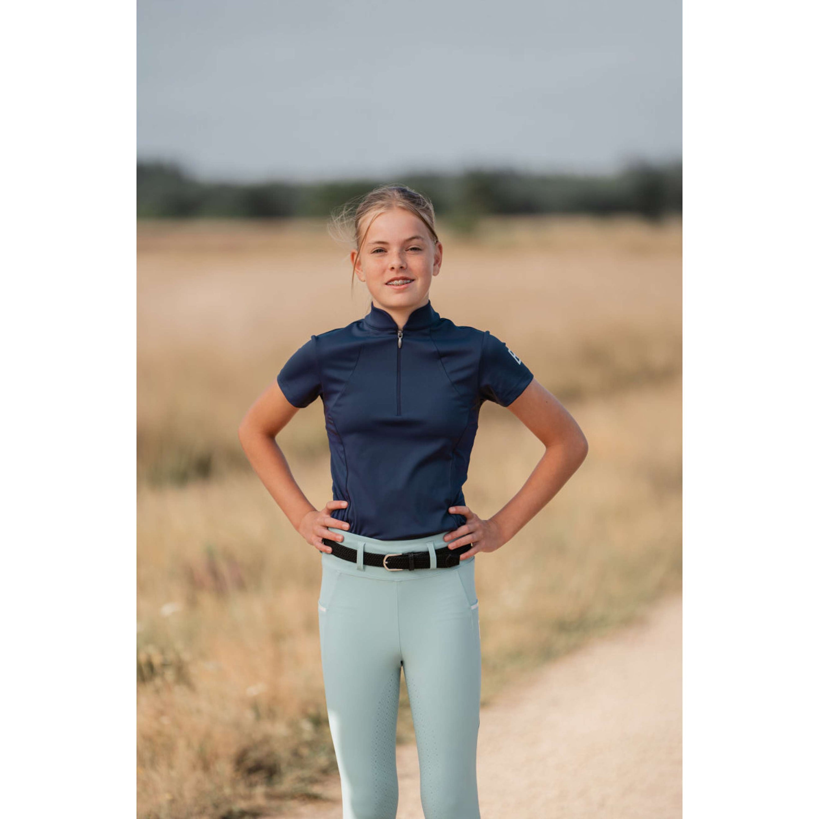 EQPRO Trainingsshirt Madeline Navy Blue EQPRO Trainingsshirt Madeline Navy Blue