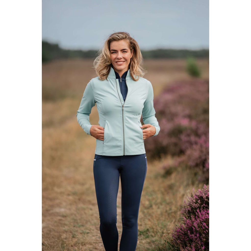 EQPRO Reitleggings Sofia Full Grip Navy Blue