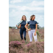 EQPRO Reitleggings Sofia Full Grip Navy Blue