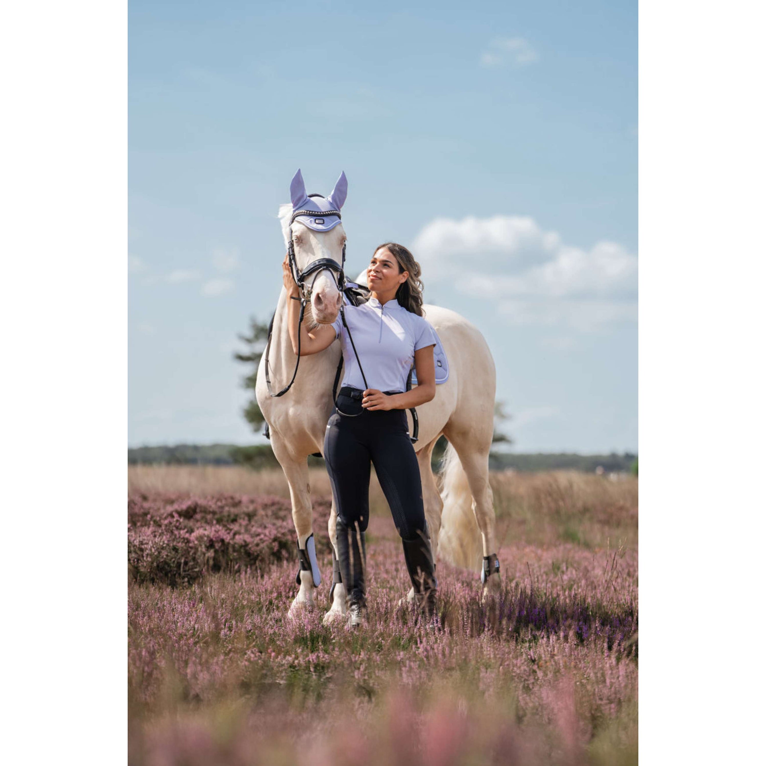 EQPRO Fliegenhaube Precious Lilac Coral