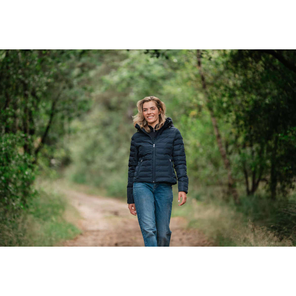 EQPRO Jacke Violet Gesteppt Navy Blue