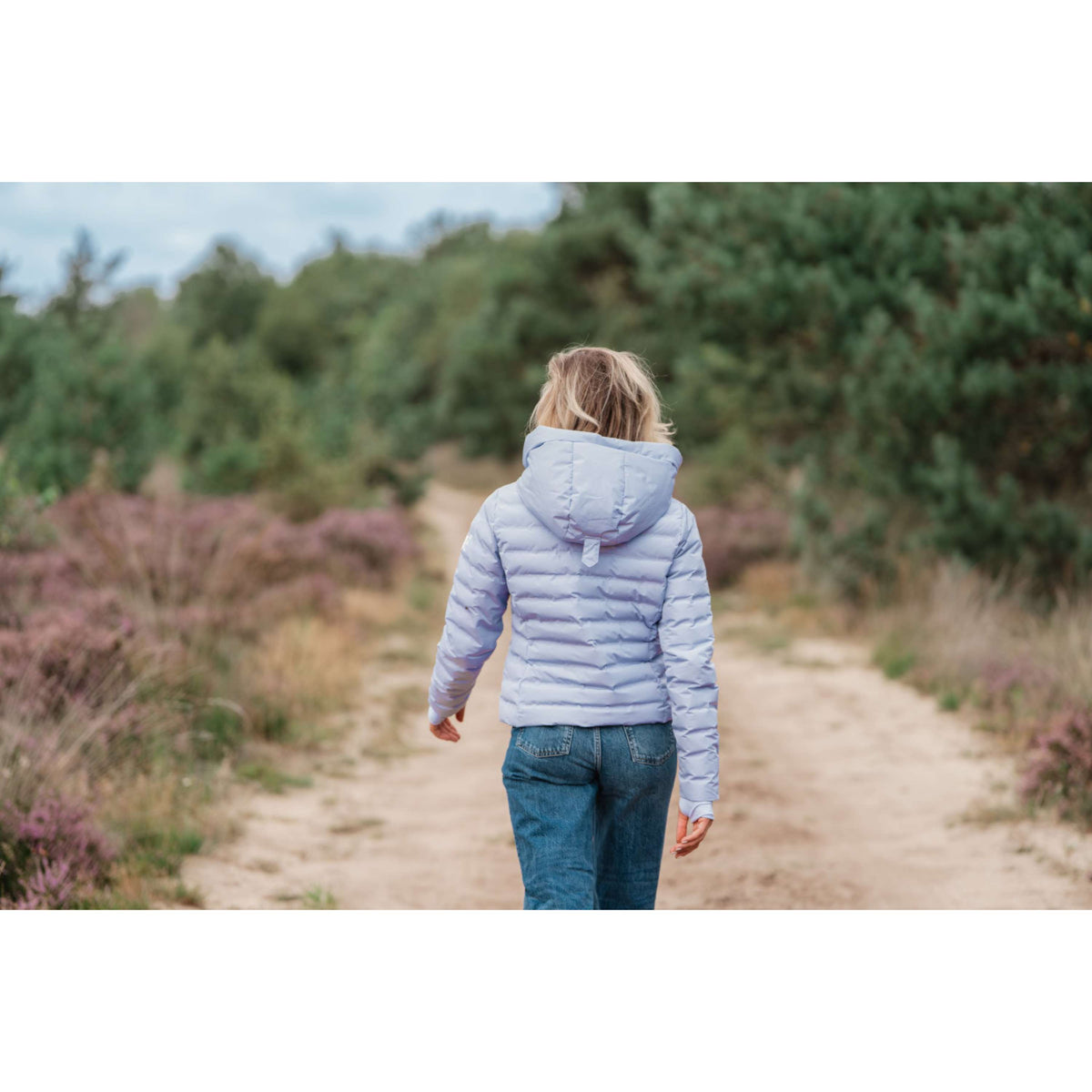 EQPRO Jacke Violet Gesteppt Lilac Coral