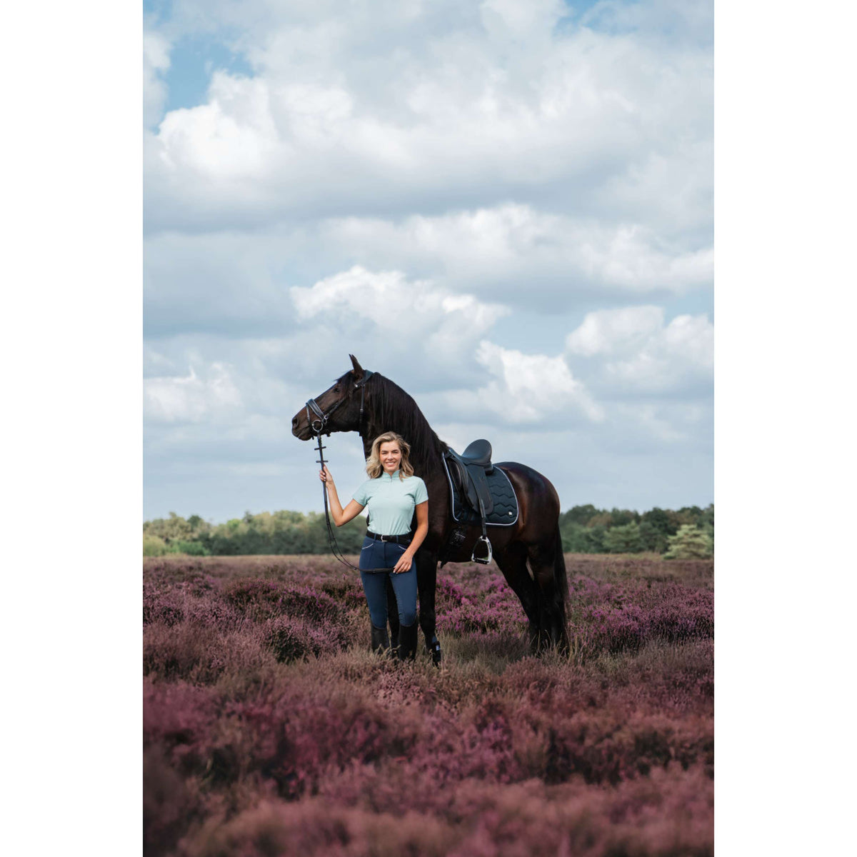 EQPRO Trainingsshirt Madeline Blue Reef