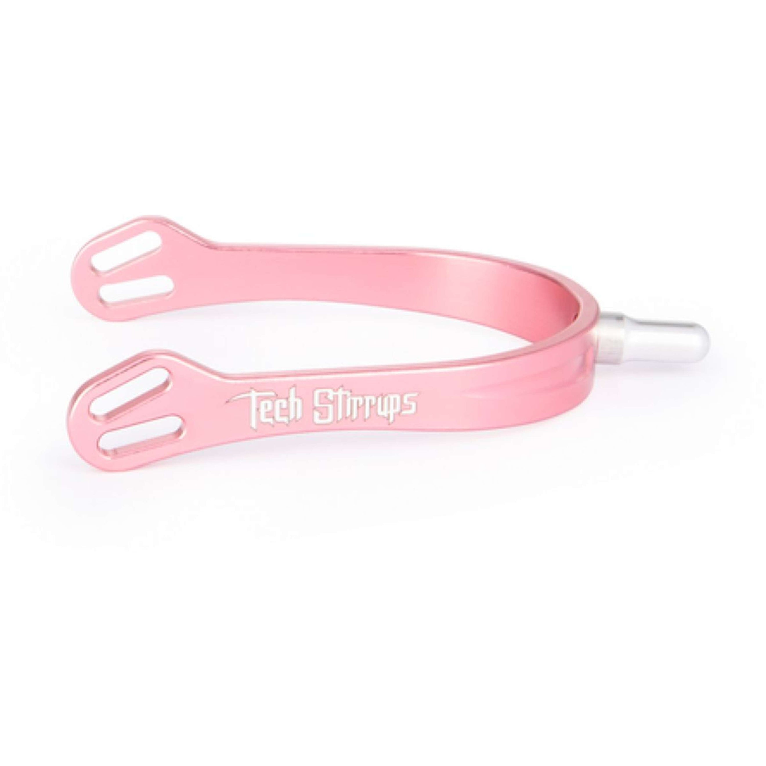 Tech Stirrups Knopfsporen Verona Long Tips Rosa