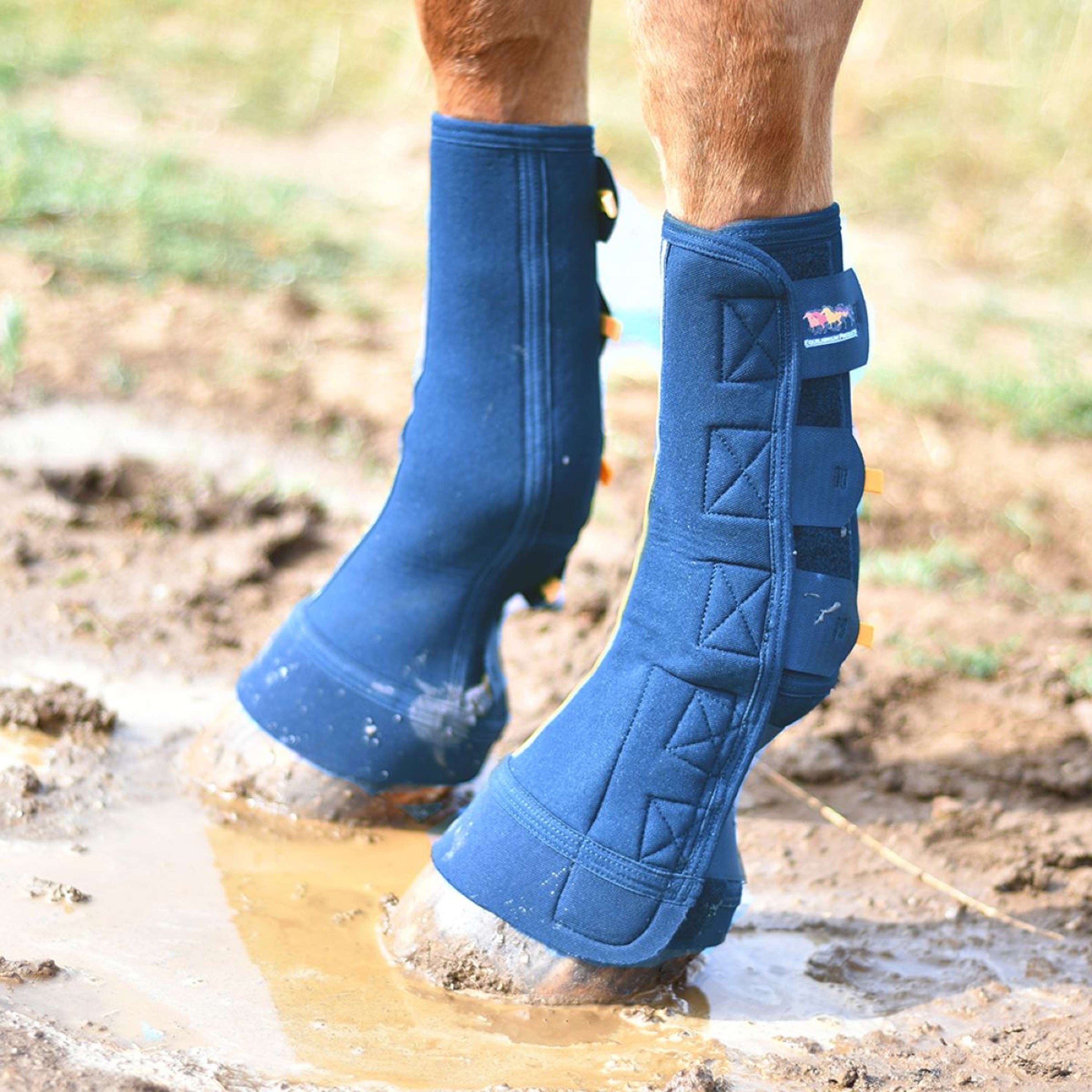 Equilibrium Gamaschen Equi-Chaps Close Contact Navy