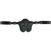 eQuick Spring Sattelgurt Skyride Fluffy Schwarz