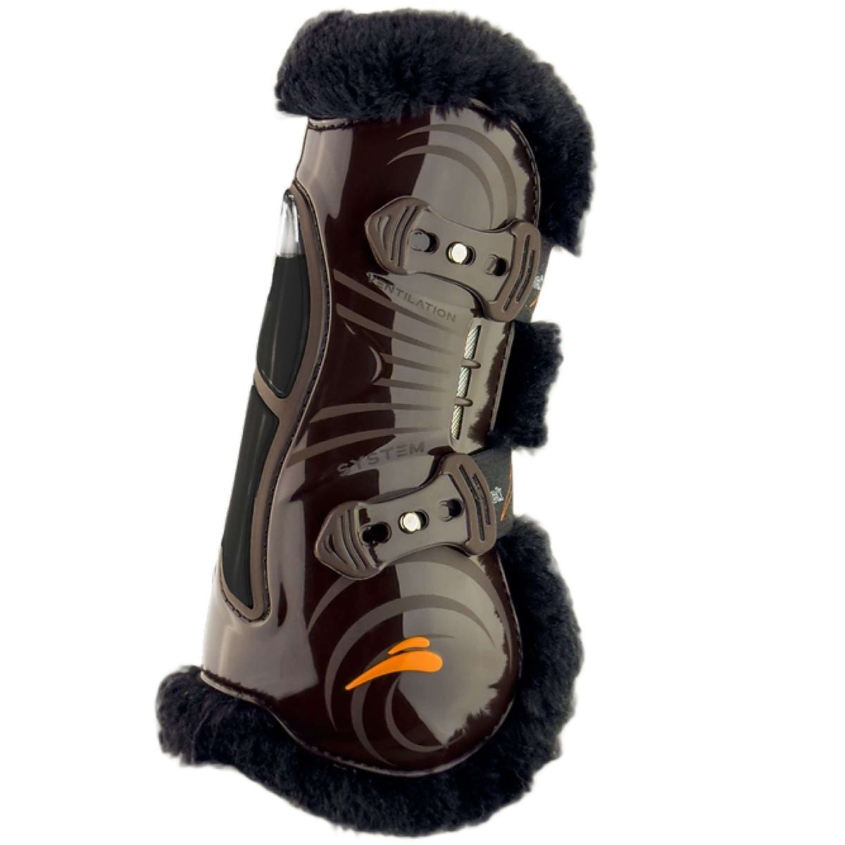 eQuick Gamaschen Airshock legend Fluffy Hinter Braun