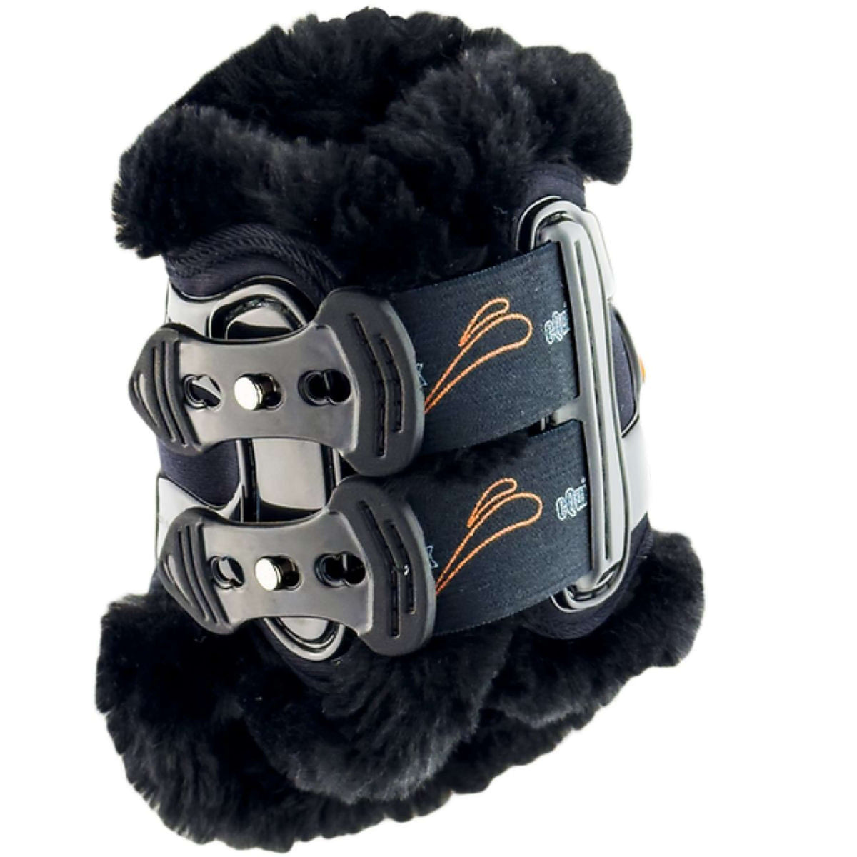 eQuick Gamaschen Airshock legend Fluffy Hinter Schwarz