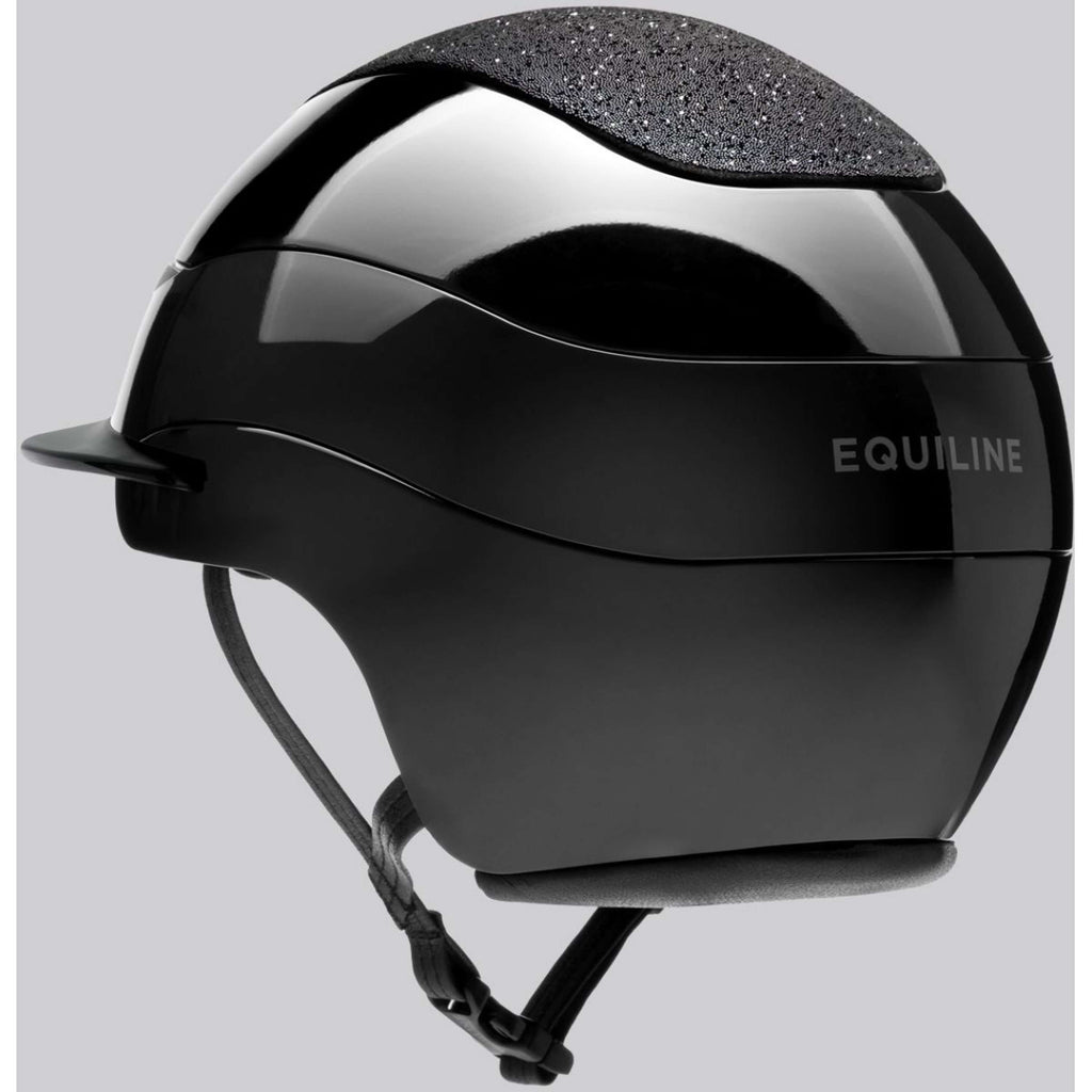 Equiline Reithelm Xanto Swarovski Schwarz