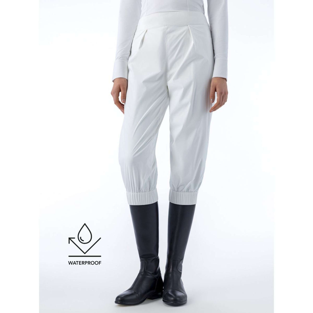 Equiline Regenhose Storm Weiß