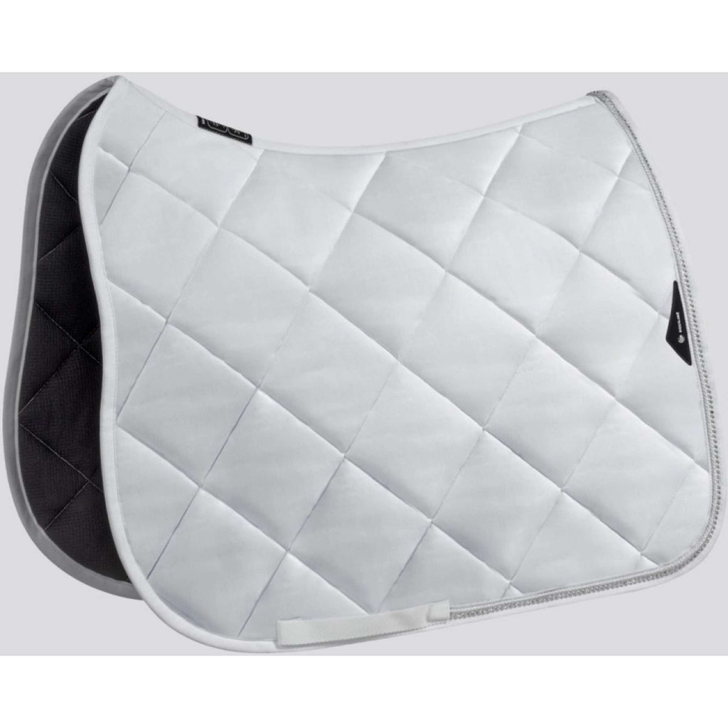 Equiline Schabracke Rombo Eqglow Dressur Weiß