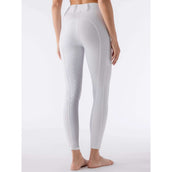 Equiline Reitleggings Carbef Full Grip Weiß