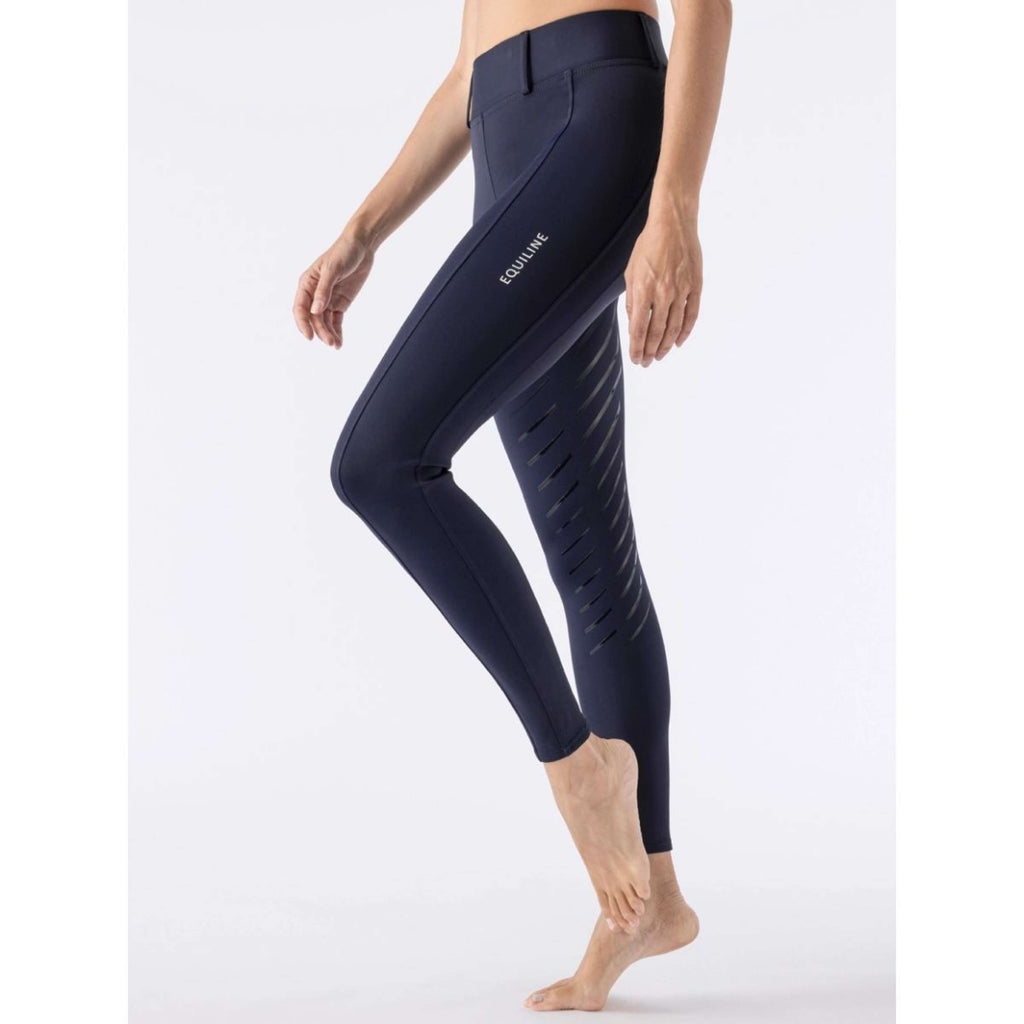 Equiline Reitleggings Carbef Full Grip Navy