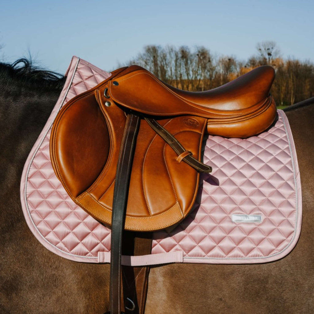 EQUITHÈME Schabracke Nacre Springen Rosa